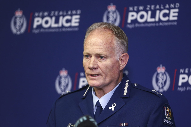 John Tims commissario polizia white island