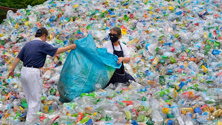 In Italia solo il 43 per cento della plastica viene riciclato