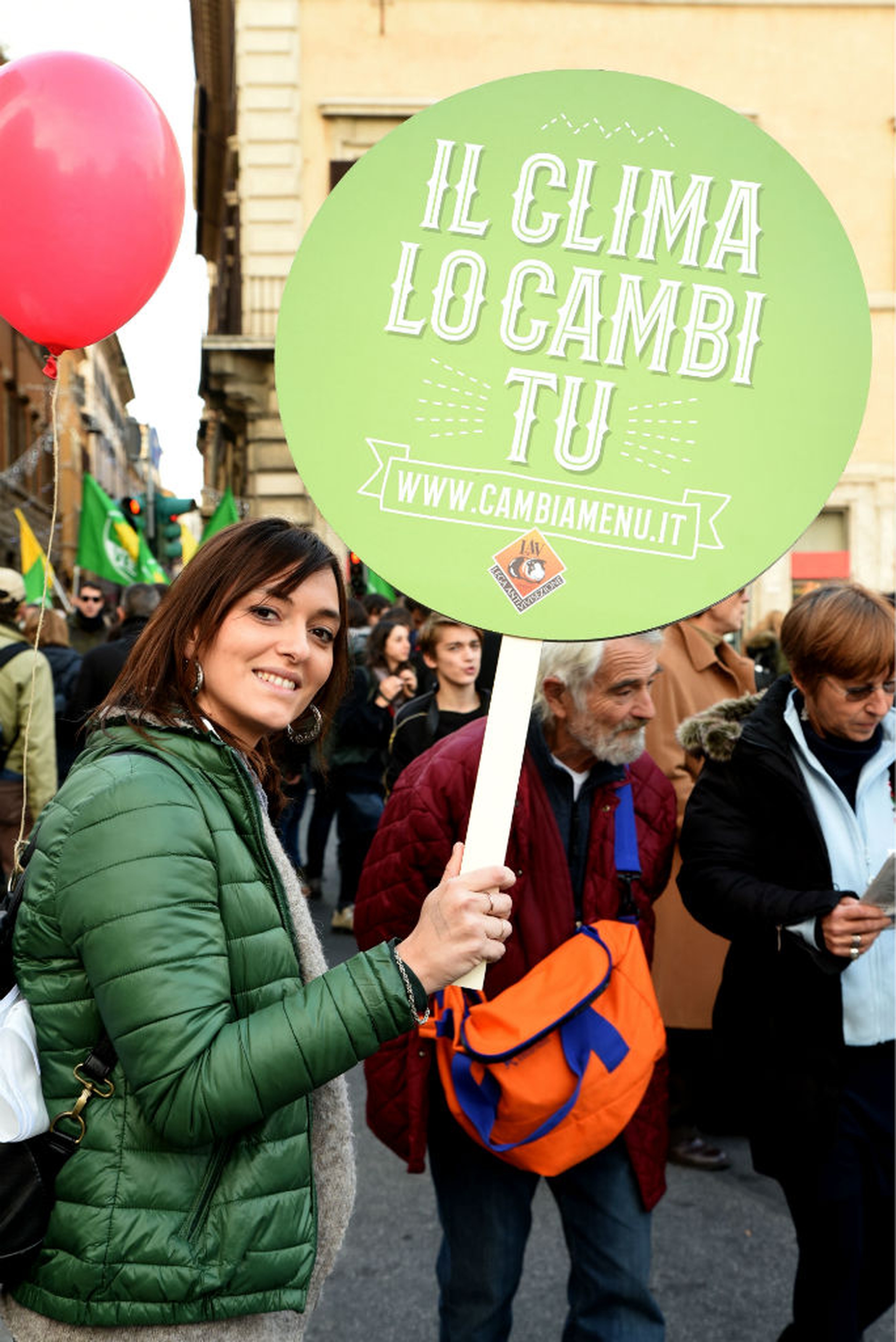 Marcia per il clima. Le immagini dei 15 mila a Roma