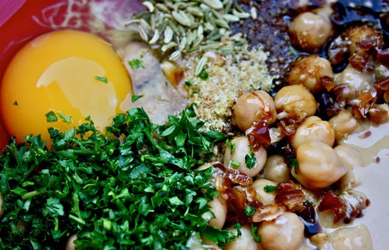 ingredienti hamburger di riso