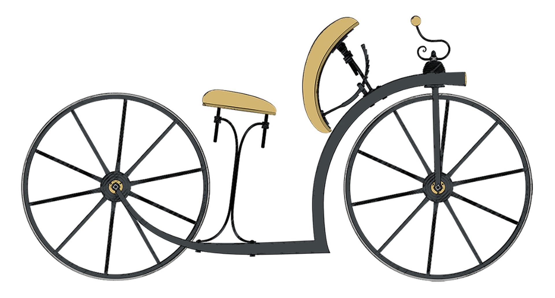 Ladies walking machine, prima bici per donne