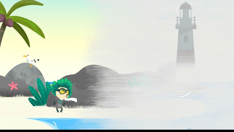 Uno dei personaggi dell'app.