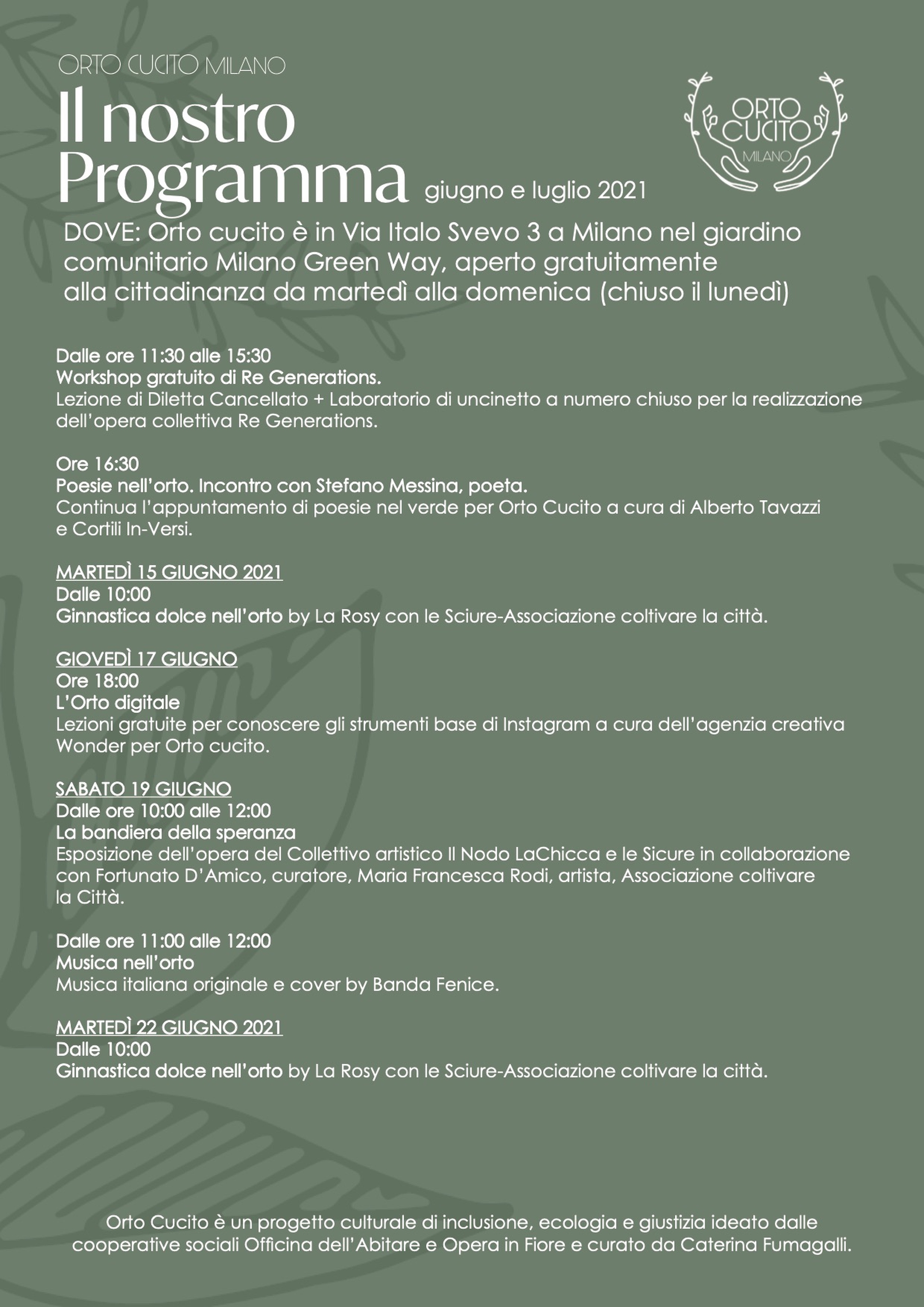 Volantino Agenda Orto 2