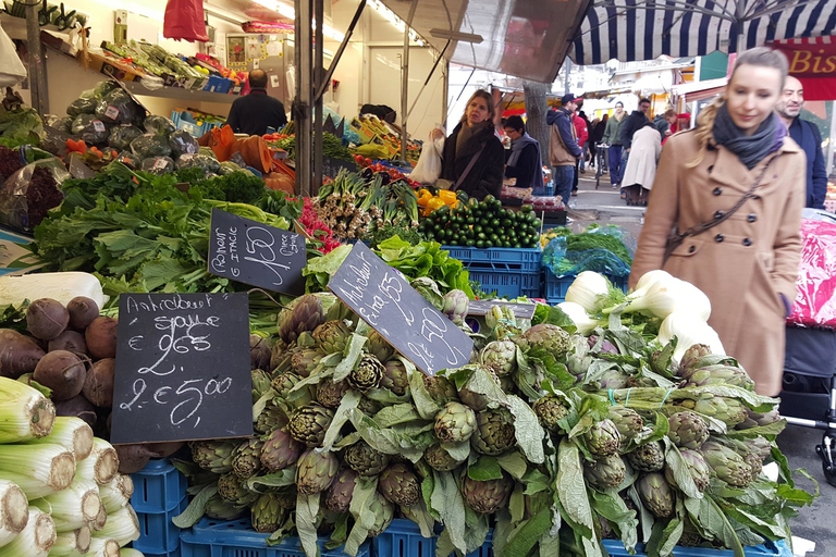 Verdura esposta al mercato