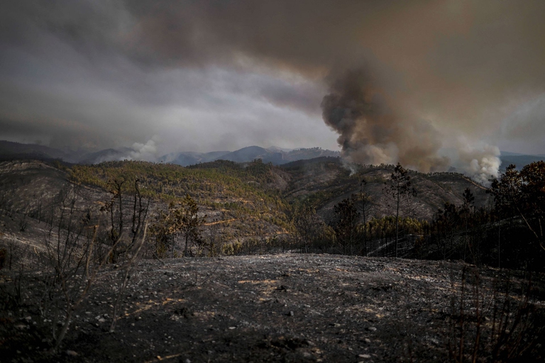 I danni provocati dagli incendi in Portogallo