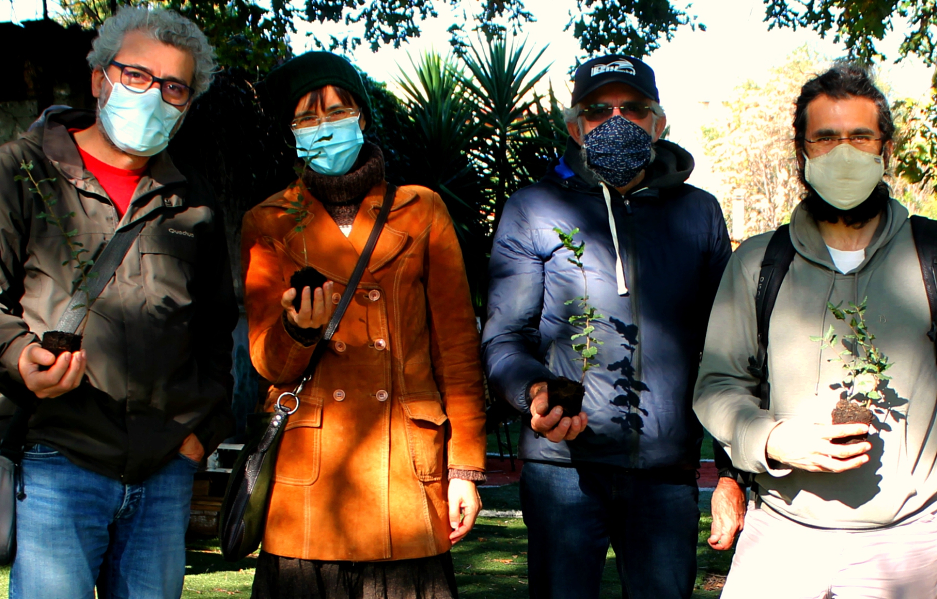 Volontari di Libera Assembla di Centocelle e Brigate Verdi