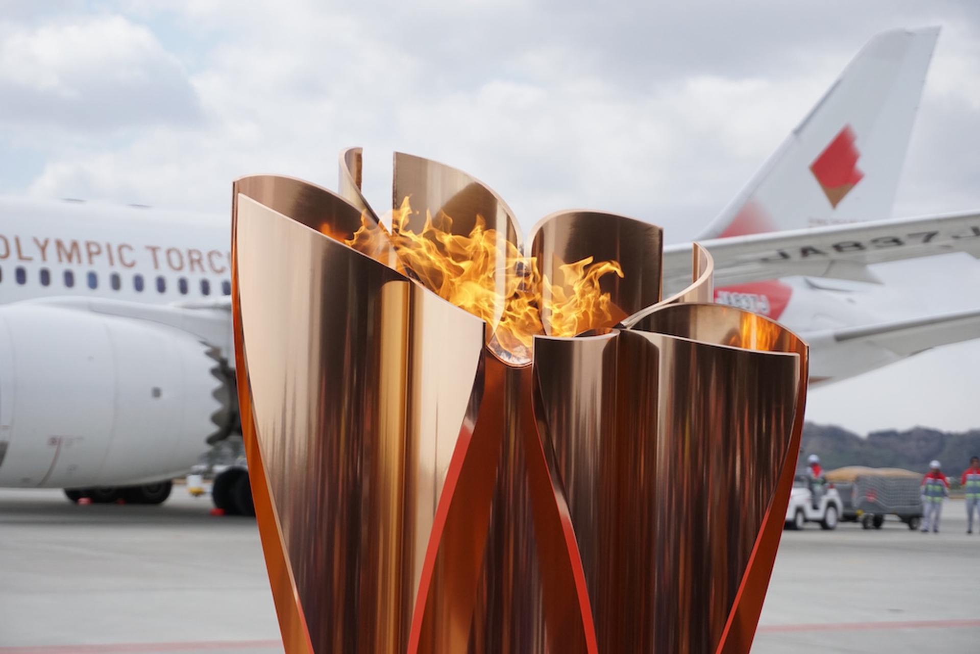 Japan lights the Tokyo 2020 Olympic flame