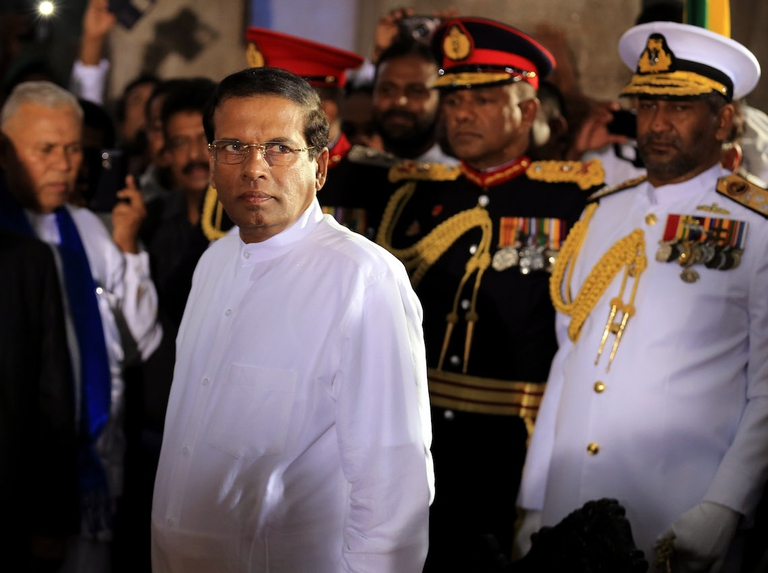 Maithripala Sirisena sri lanka