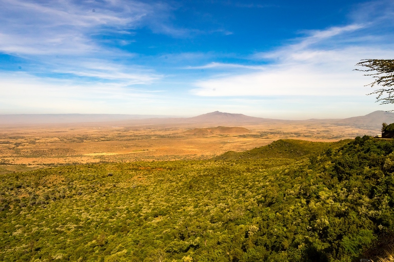 Veduta della Rift valley, Kenya