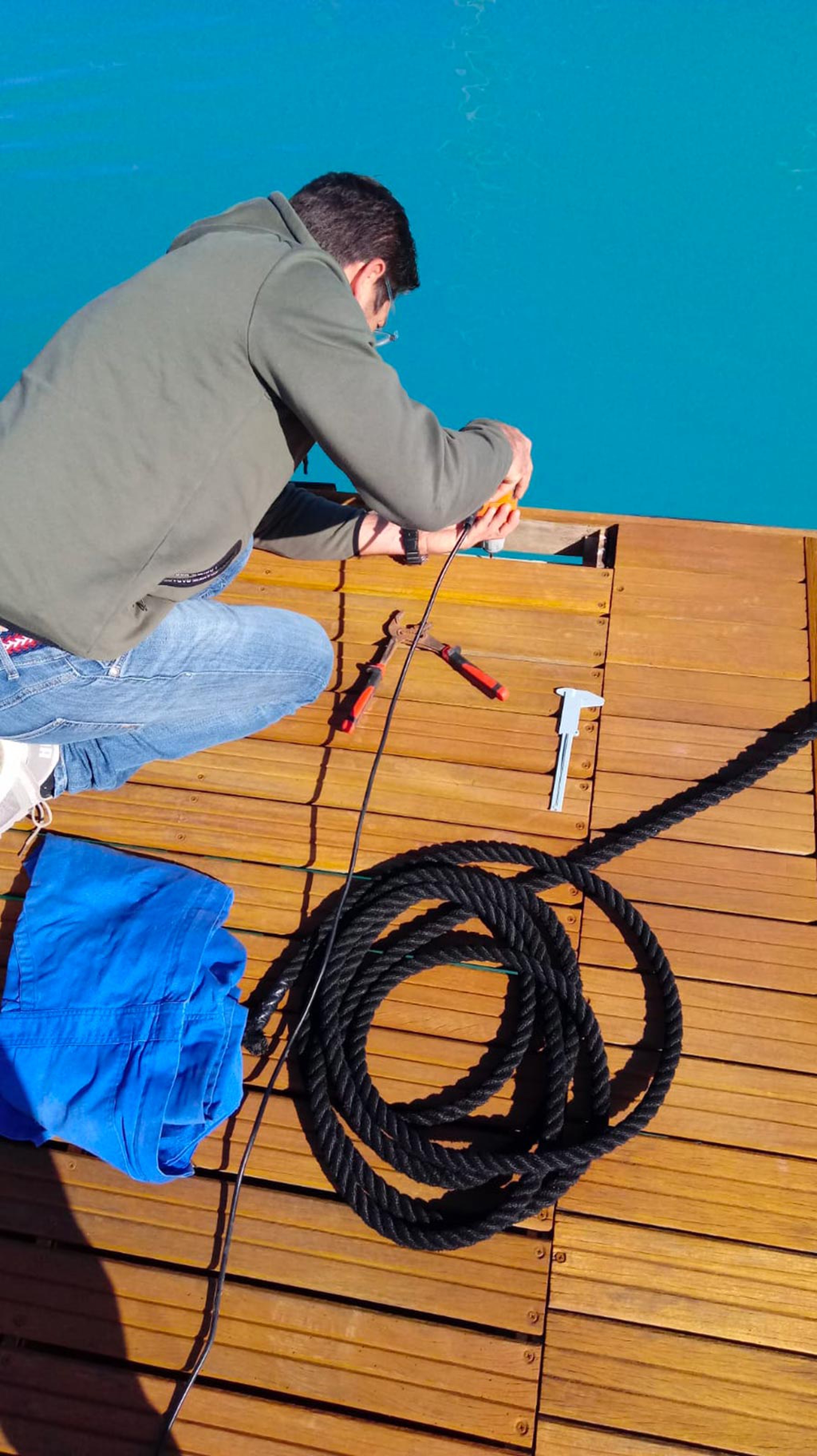 Installazione del dispositivo di LifeGate PlasticLess® in Toscana