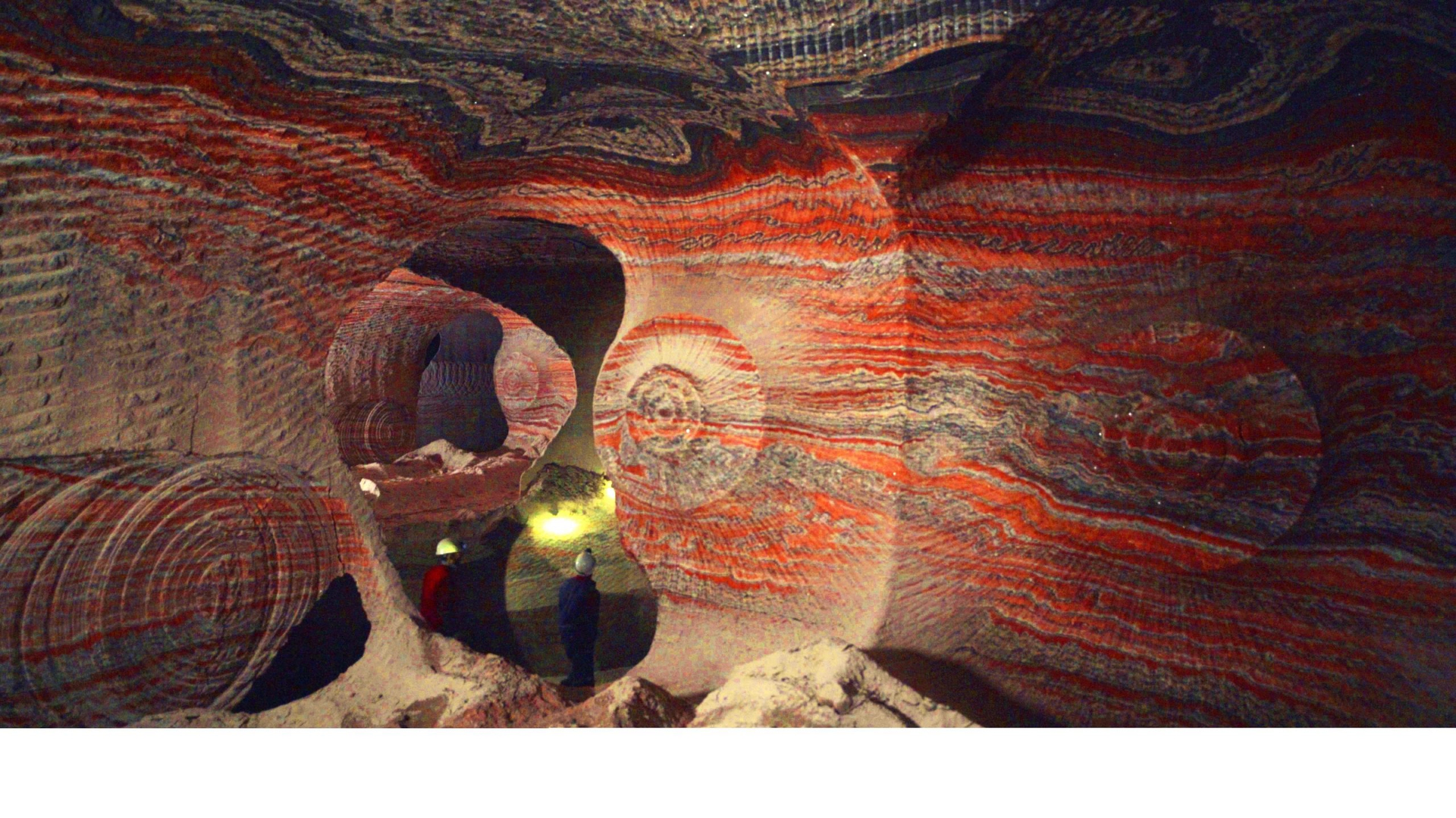 Potash mines in the Ural Mountains