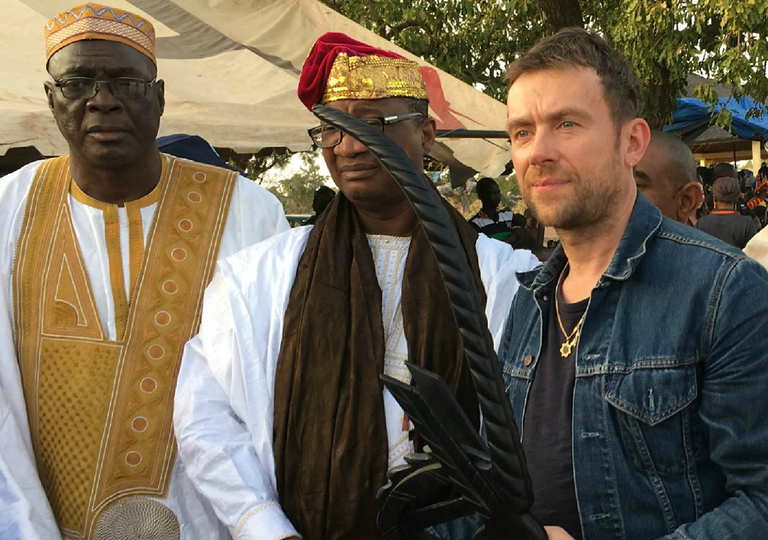 Damon Albarn nominato Re locale in Mali