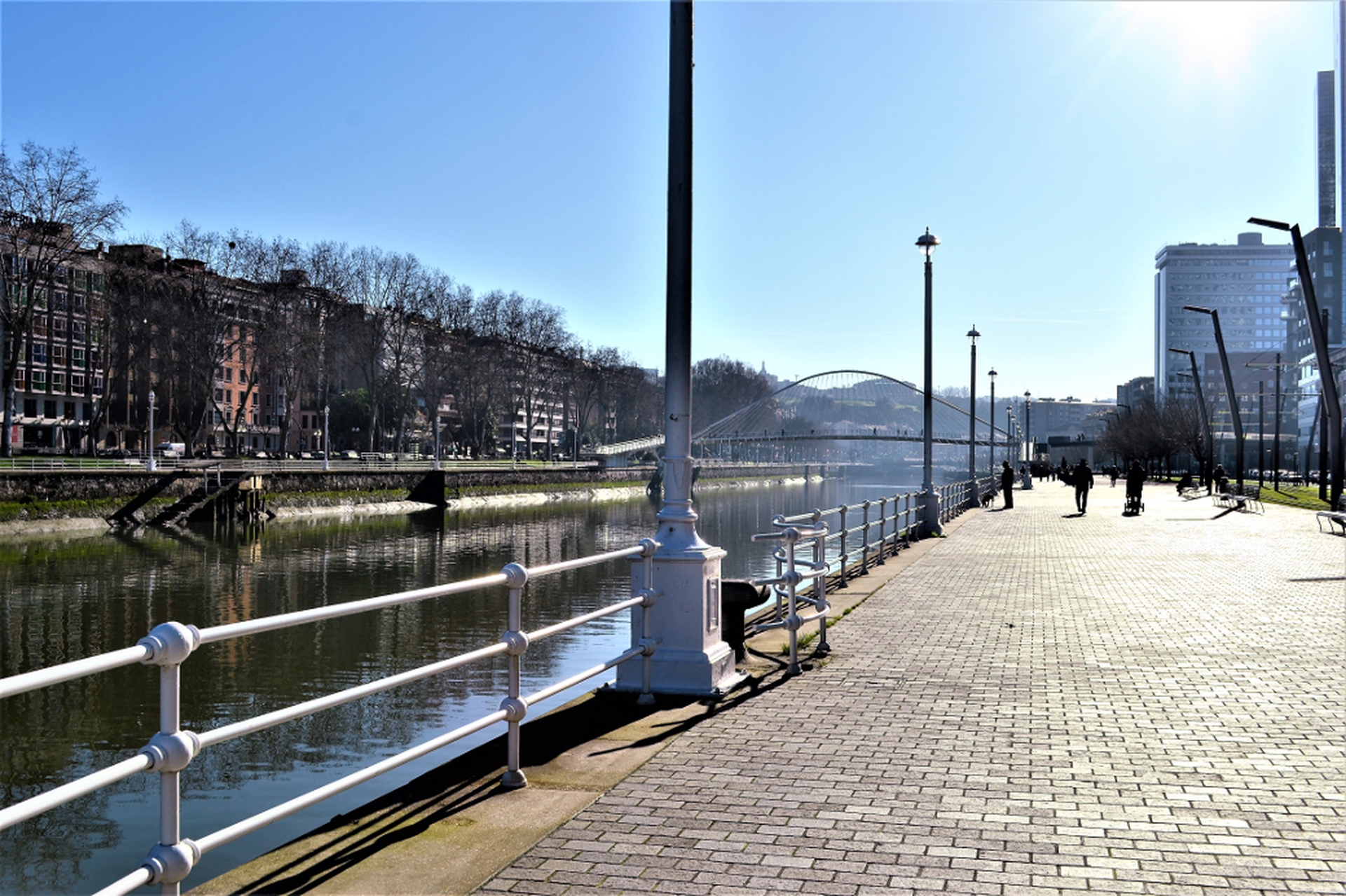 Il ponte di Calatrava a Bilbao