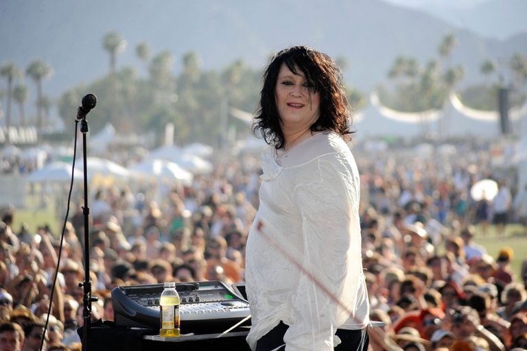 Anohni con gli Antony and the Johnsons al Coachella nel 2009
