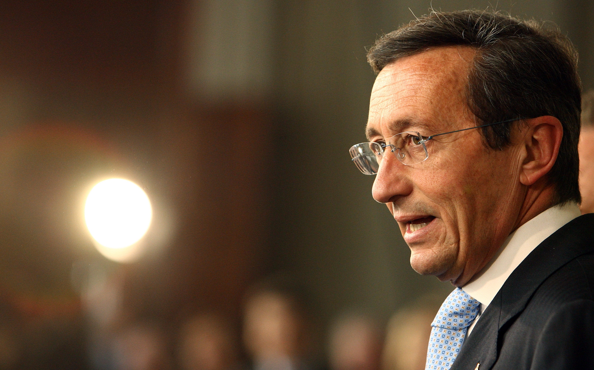 Gianfranco Fini. Ex presidente della Camera