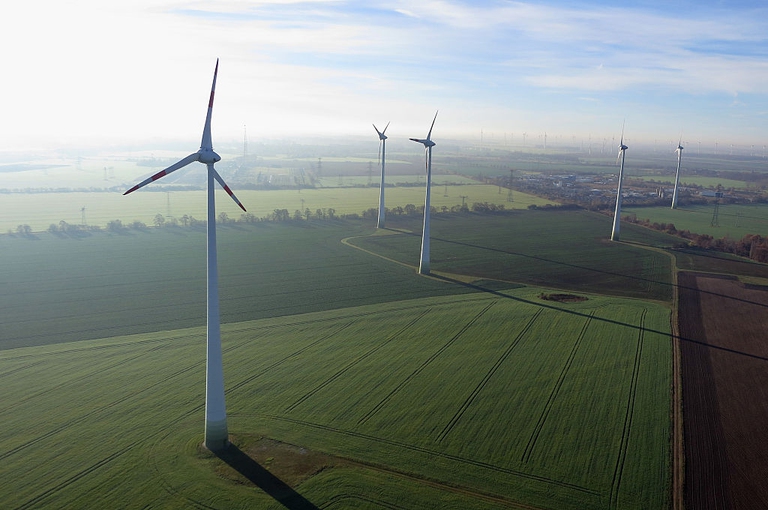 Wind farm, Germany, renewable energy