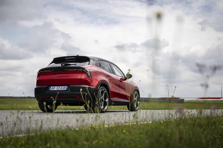 Alfa Romeo, elettrica, test drive