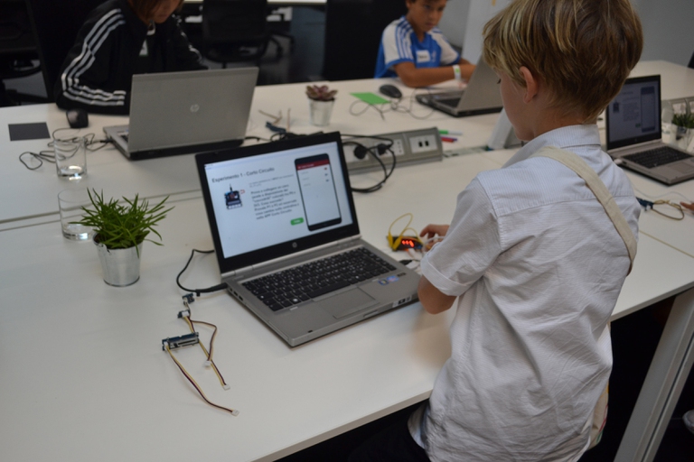 In questo laboratorio si poteva creare il logo sostenibile