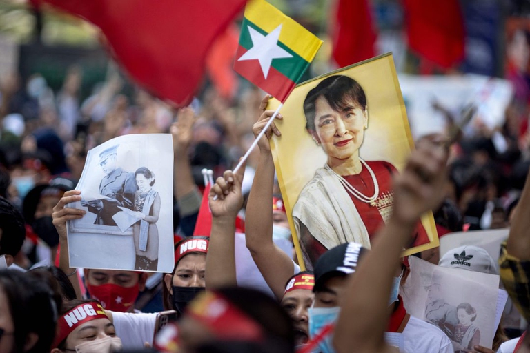 Proteste in Myanmar