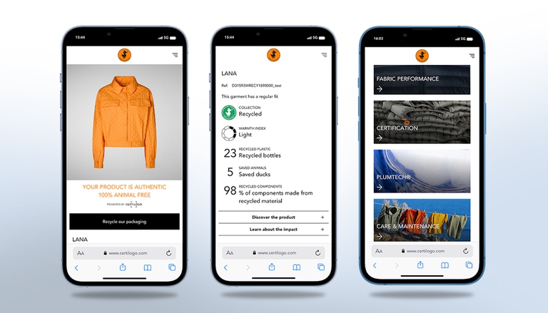 DIGITAL PRODUCT PASSPORT SAVE THE DUCK