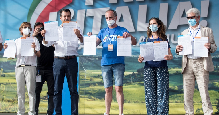 Lega e Partito Radicale sono i principali promotori del referendum