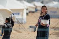 Zaatari refugee camp, where 80,000 Syrians yearn to go back home