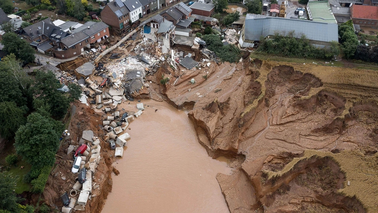 Le inondazioni in Germania e Belgio sono dipese dai cambiamenti climatici