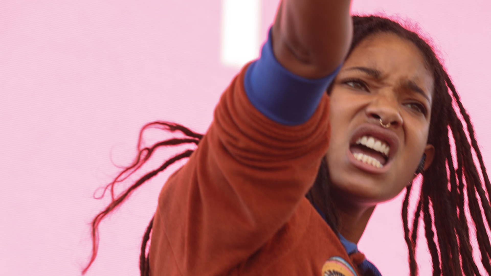 Willow Smith allo sciopero di New York