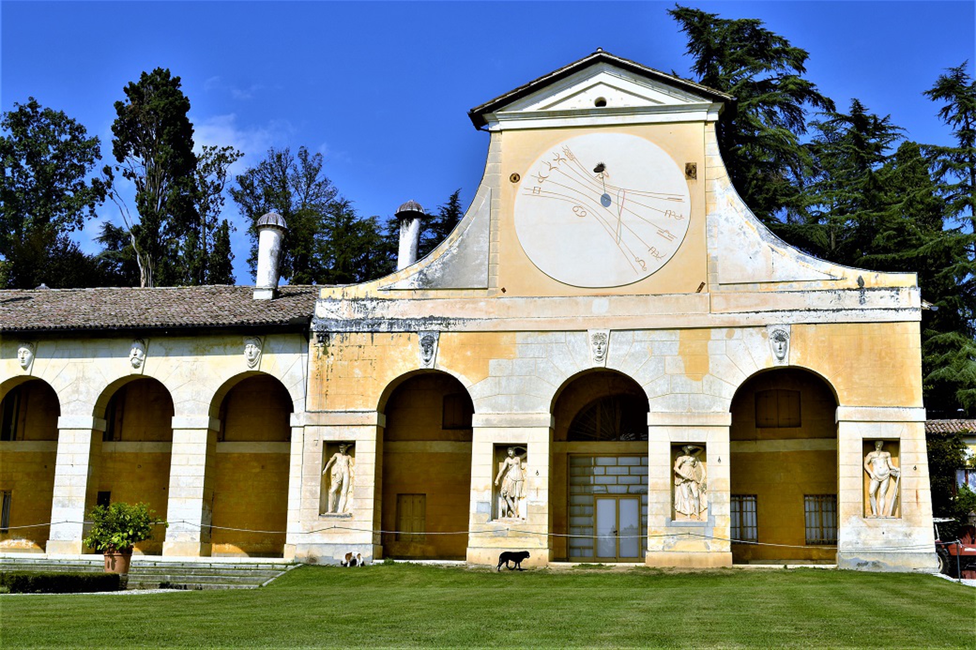 Villa Barbaro a Maser è di proprietà privata