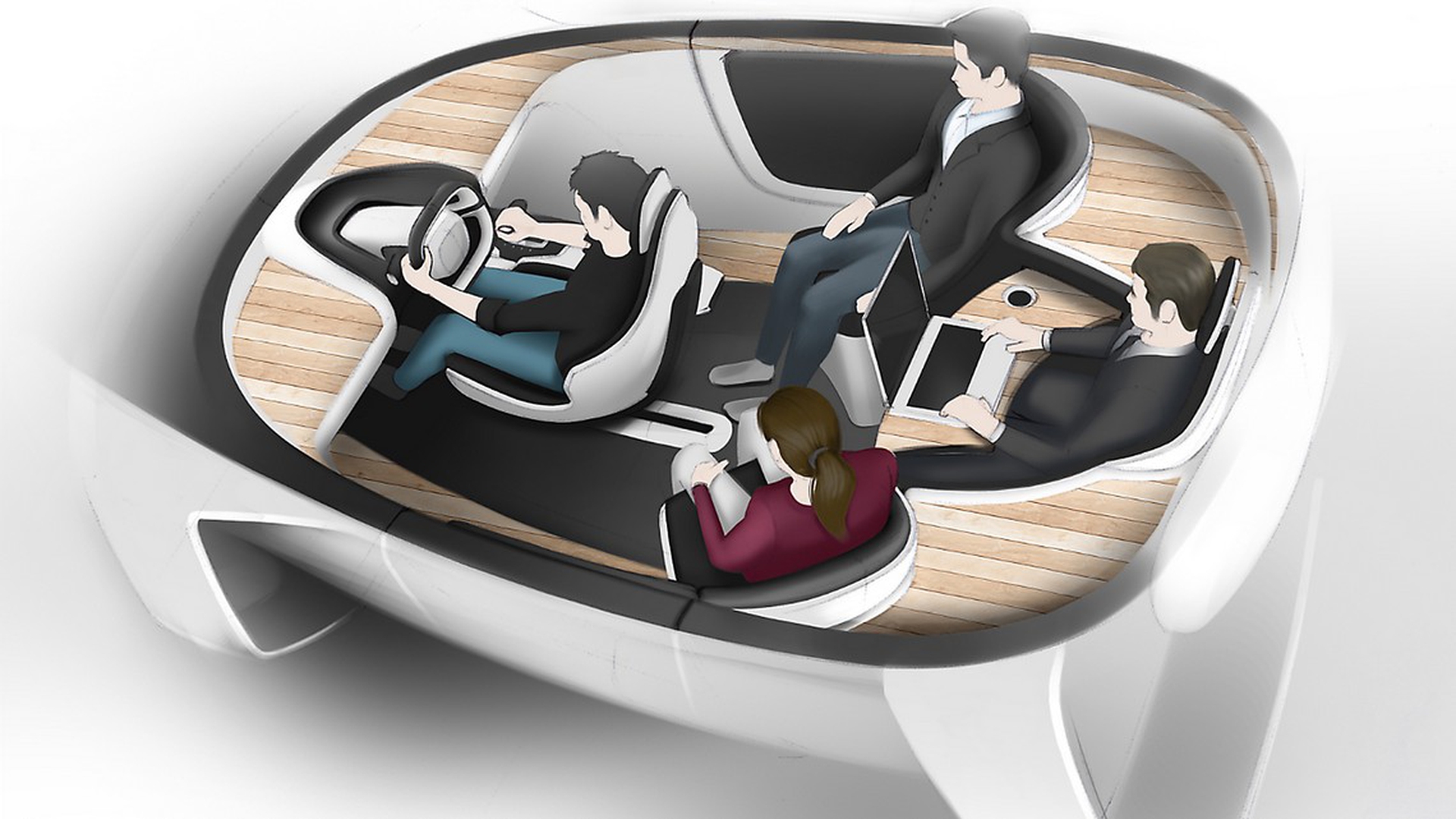 La barca taxi del futuro è un aliscafo elettrico, alimentato a energia solare