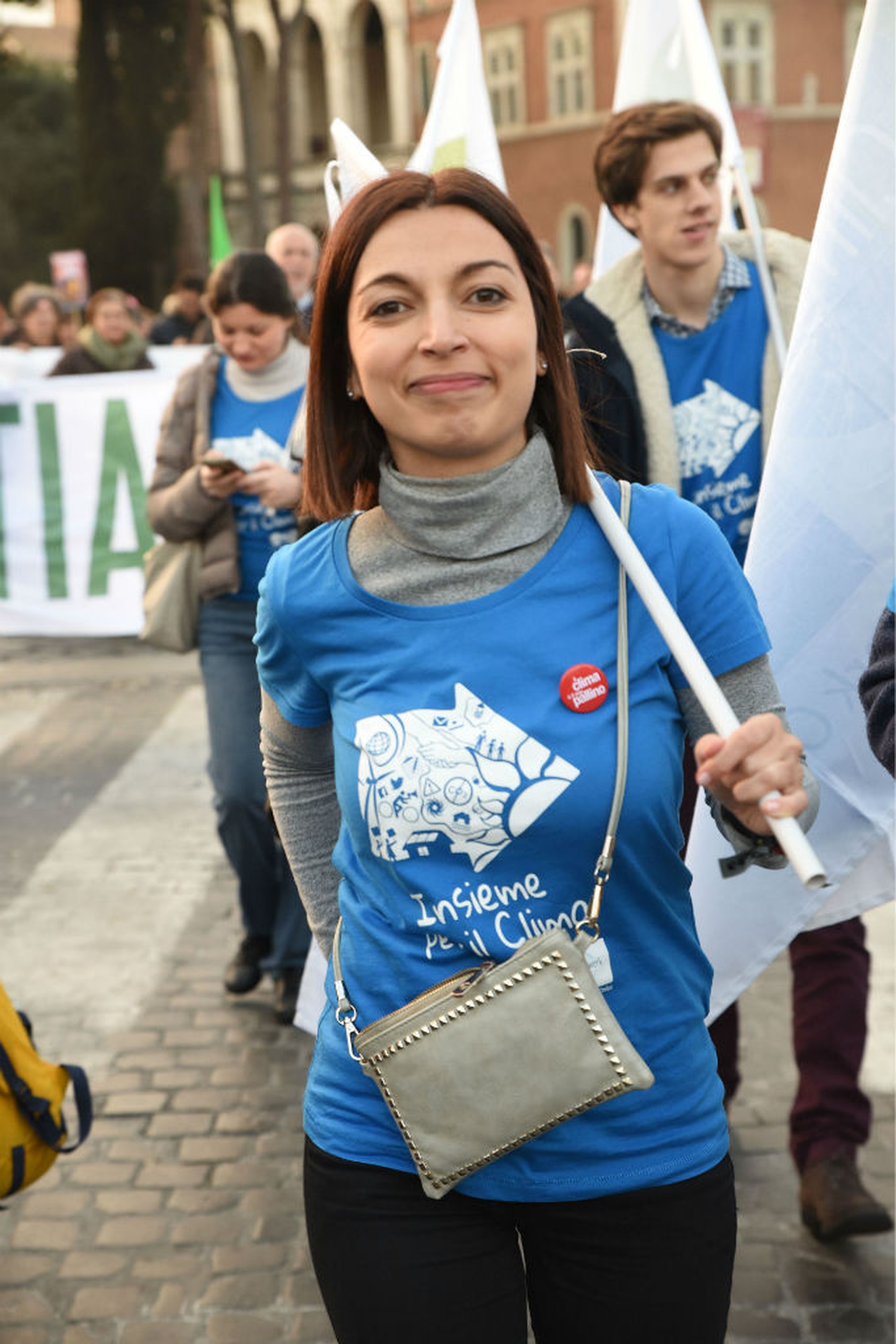Marcia per il clima. Le immagini dei 15 mila a Roma