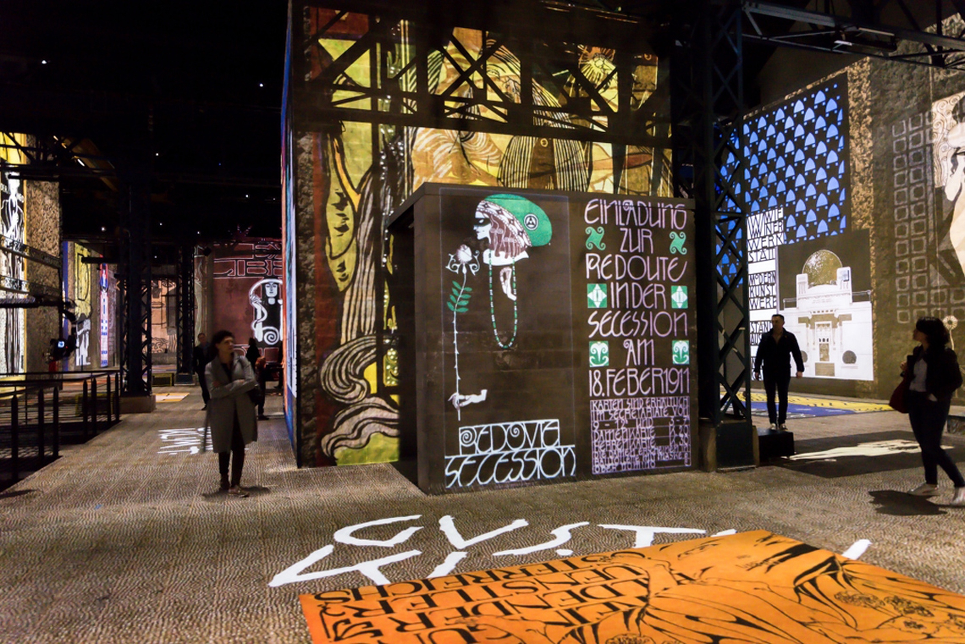 Mostra all'Atelier des Lumières