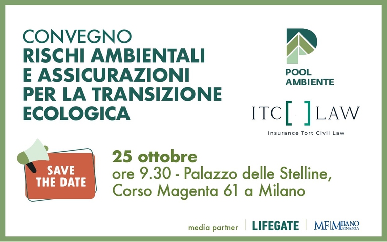 Rischi ambientali e assicurazioni per la transizione ecologica: a Milano si parla di polizze e prevenzione
