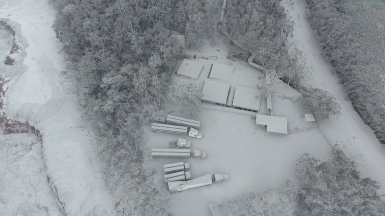 L'eruzione del vulcano Fuego, in Guatemala