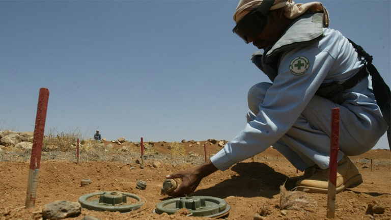 Mine antiuomo, cluster bombs