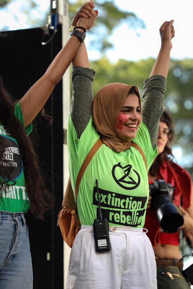 Extinction Rebellion sciopero clima new york