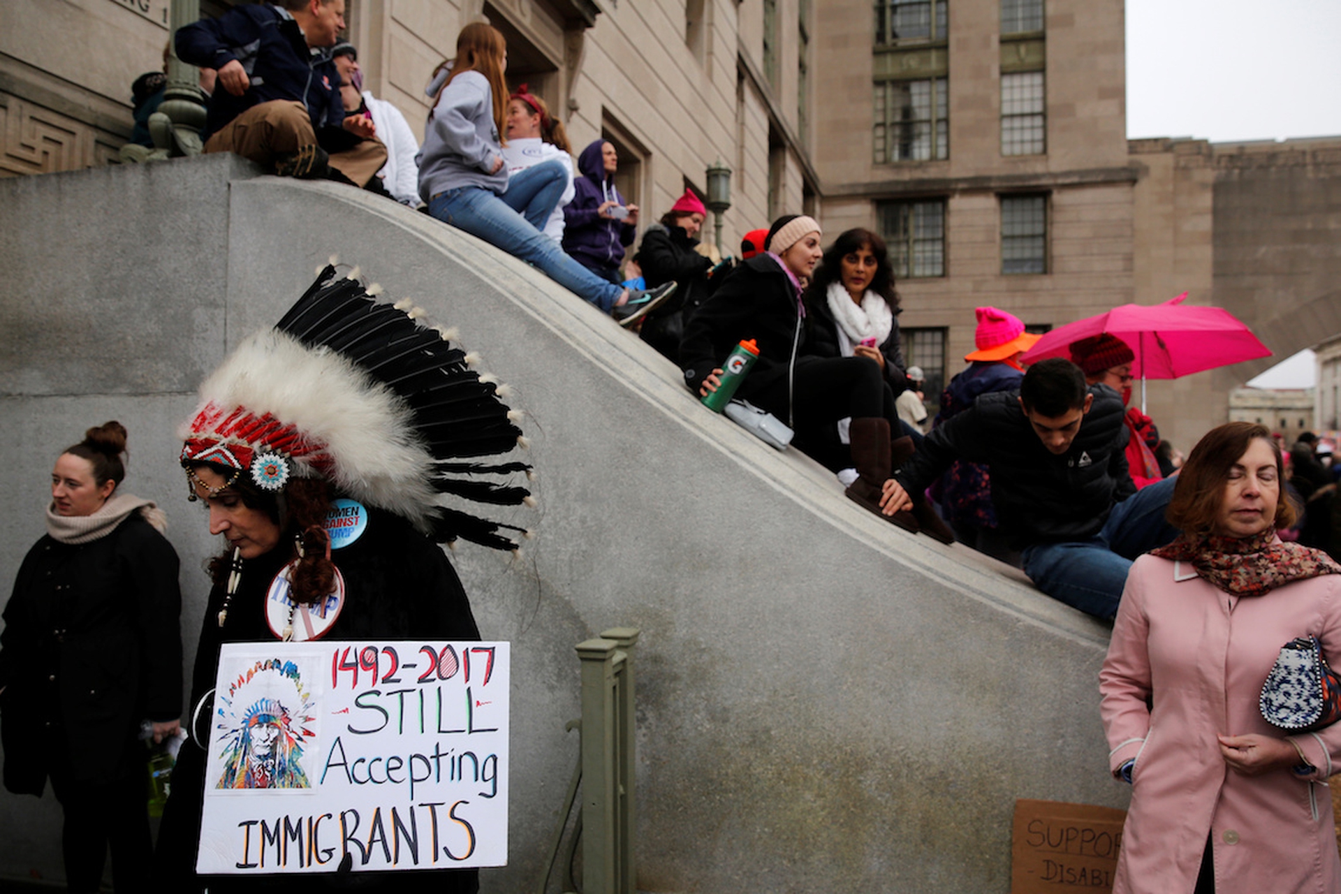La Women's march a Washington e nel mondo