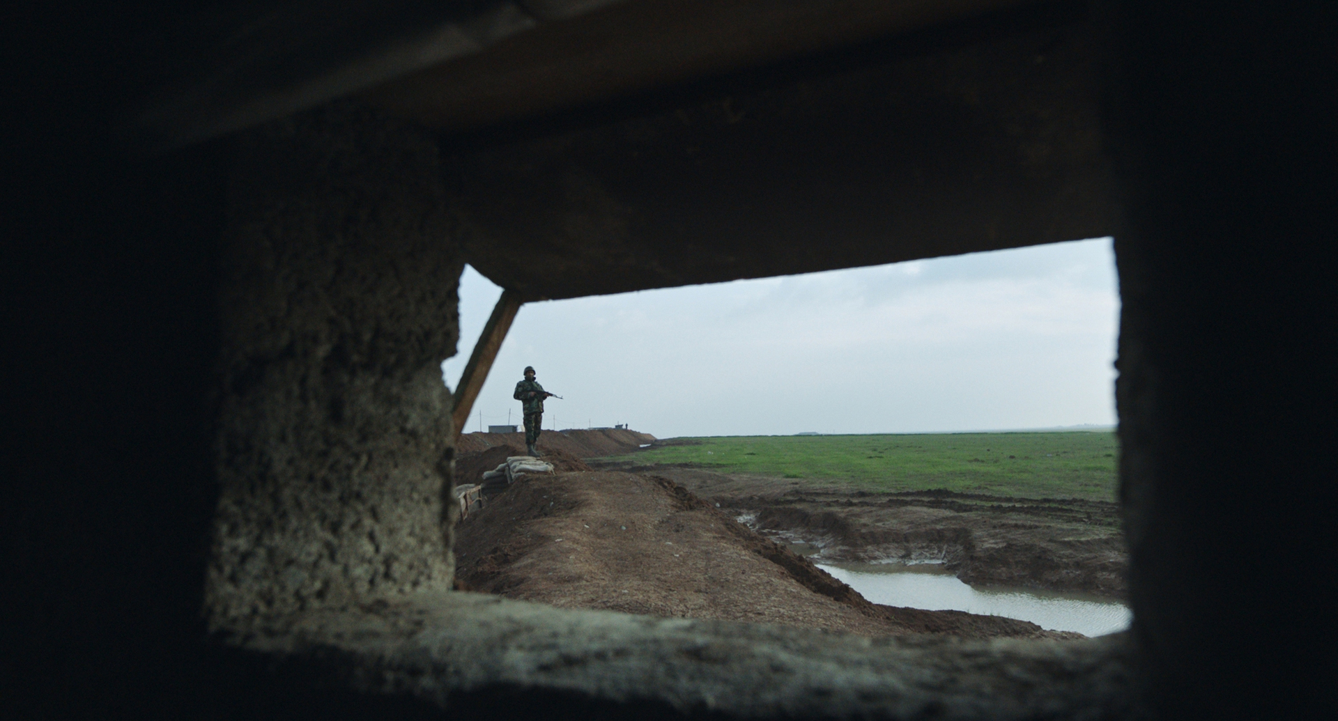 Notturno, sentinella sul confine Iraq-Kurdistan