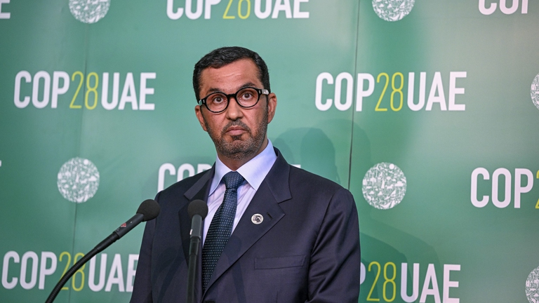 Il presidente della Cop28 e amministratore delegato del colosso petrolifero Adnoc, al-Jaber