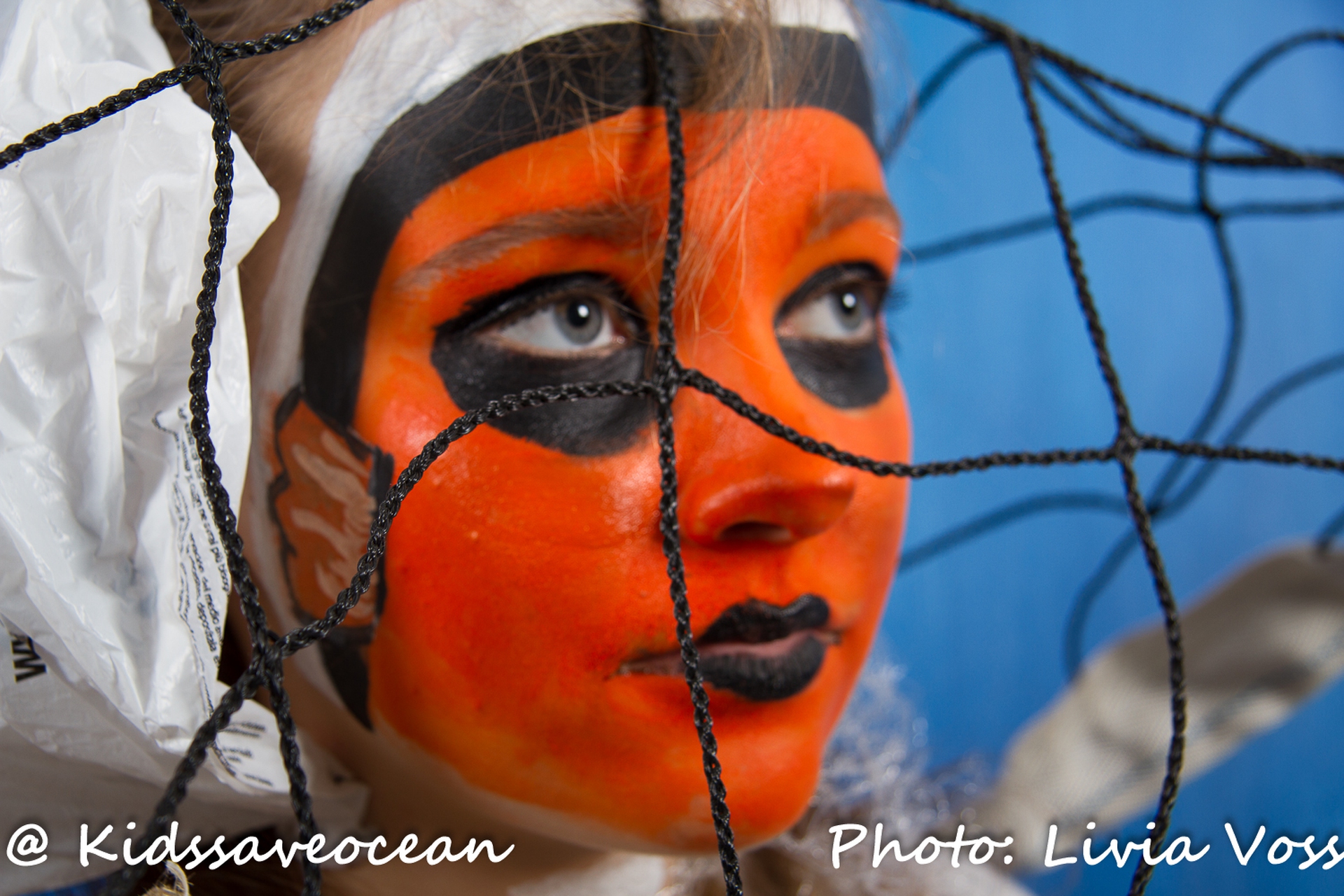 Face painting by Kids Save Ocean