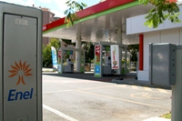 Mobilità elettrica. A Roma si fa il pieno al distributore di benzina
