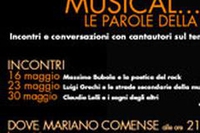 “MUSICALMENTE – Le parole della musica”