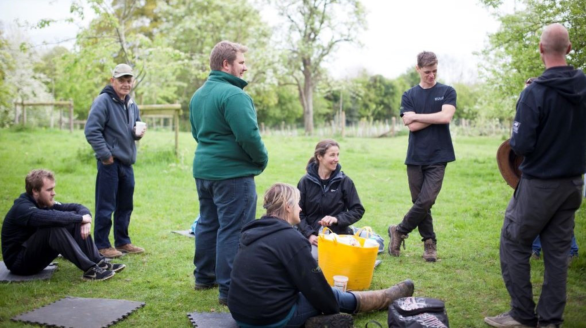 Orchard Origins and volunteers
