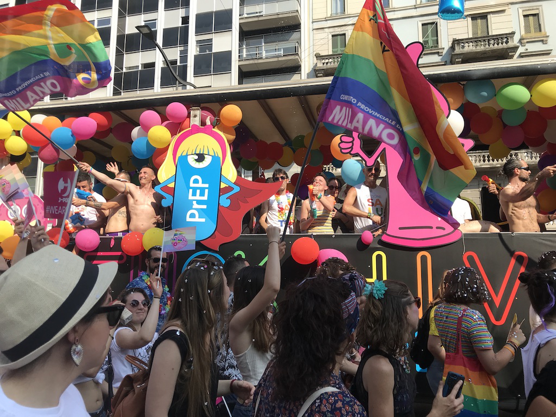Parata del Milano pride 2019