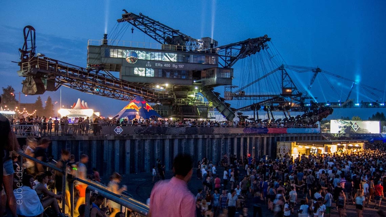 Melt Festival a Ferropolis