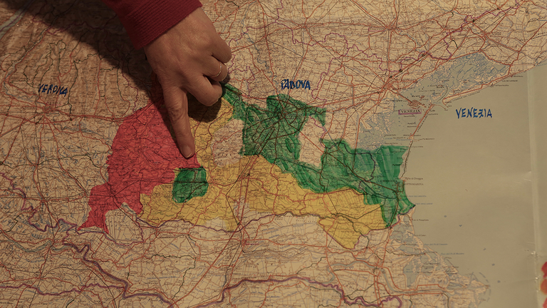 Cartina inquinamento Pfas