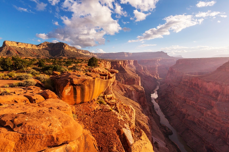La gola del Grand Canyon attraversata dal fiume Colorado