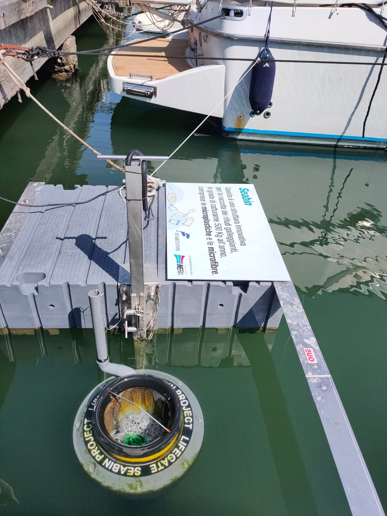 LifeGate PlasticLess, quasi 100 dispositivi installati nei porti