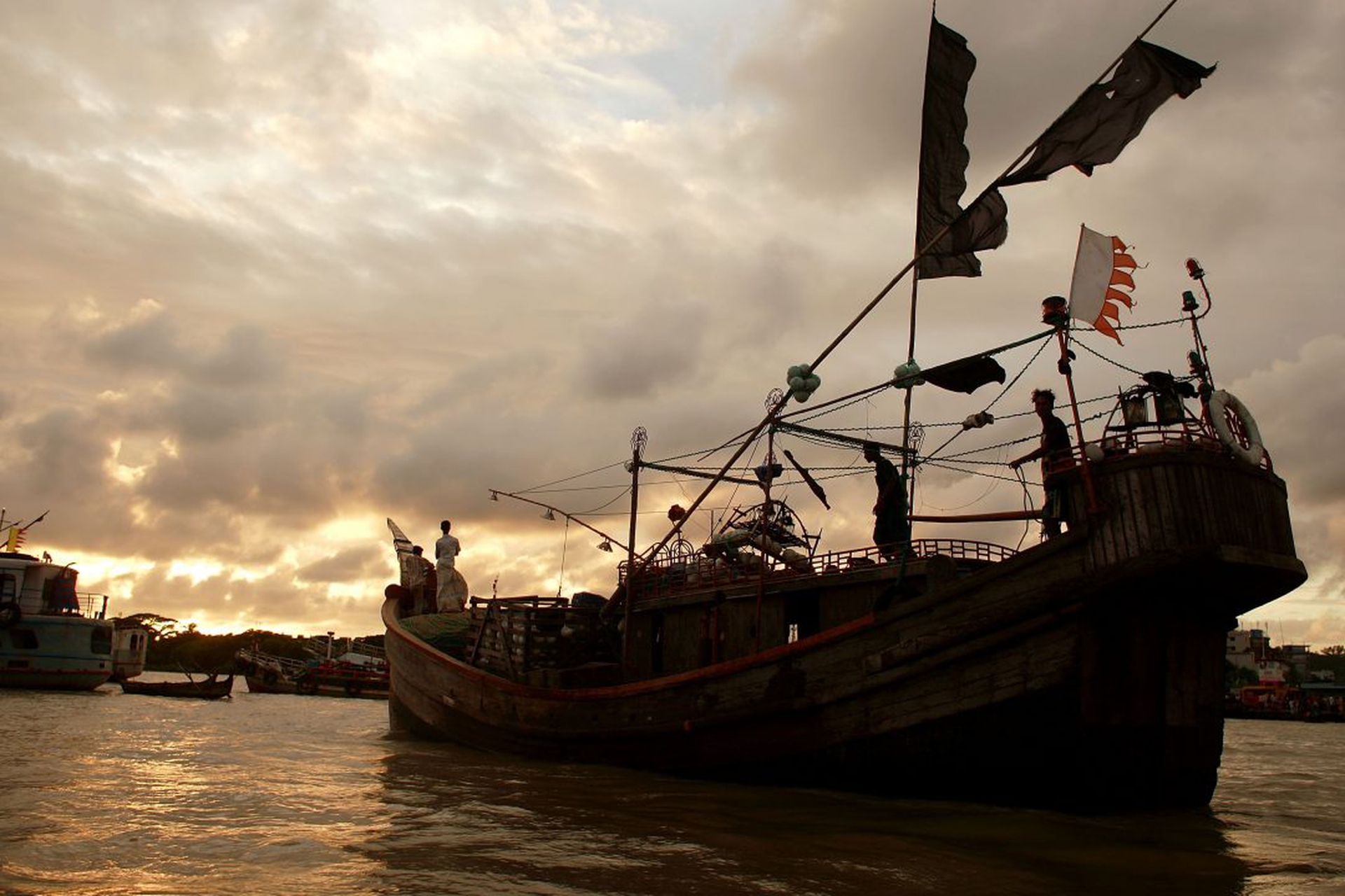 Navigating Water Is A Daily Attribute Of Life For Residents Of Chittagong