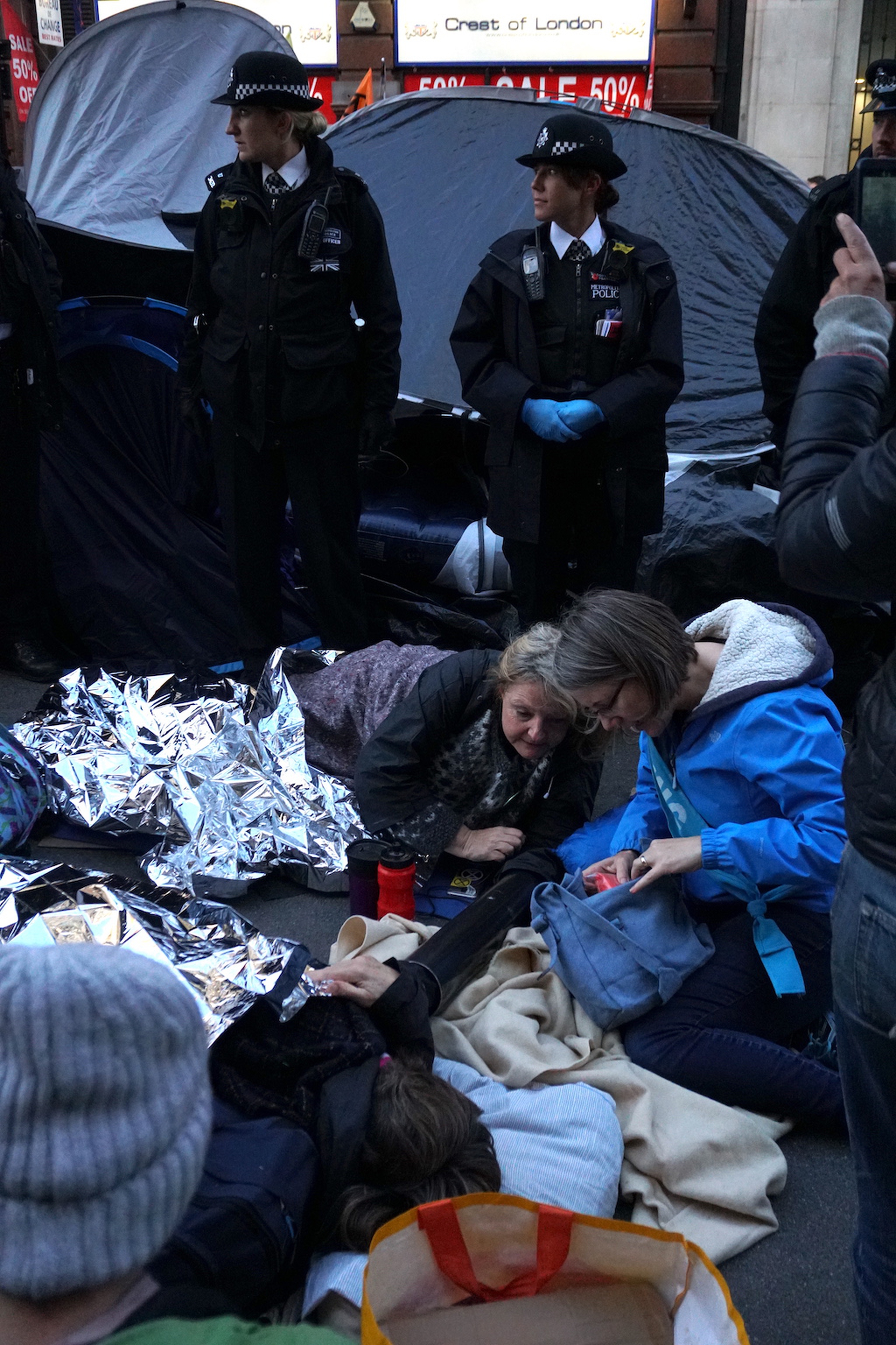 La ribellione internazionale di Extinction Rebellion a Londra